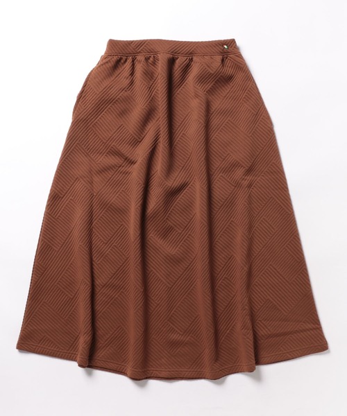 Arnold Palmer(アーノルドパーマー)の「ふくれジャガード スカート(スカート・レディース・キャメル/ダークグレー・L/S/M)」の20枚目の写真