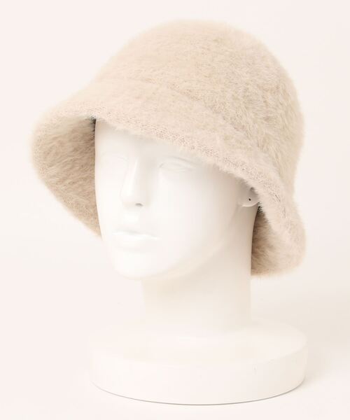 Right-on（ライトオン）の「【HONEYSUCKLE ROSE】シャギーベルハット（ハット・レディース・ブラック/ベージュ・ONE SIZE）」の11枚目の写真