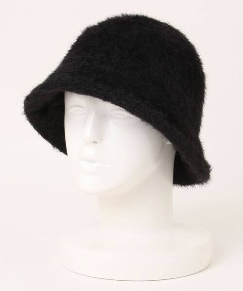 Right-on（ライトオン）の「【HONEYSUCKLE ROSE】シャギーベルハット（ハット・レディース・ブラック/ベージュ・ONE SIZE）」の12枚目の写真