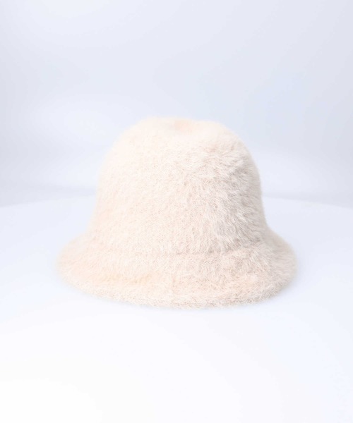 Right-on（ライトオン）の「【HONEYSUCKLE ROSE】シャギーベルハット（ハット・レディース・ブラック/ベージュ・ONE SIZE）」の16枚目の写真