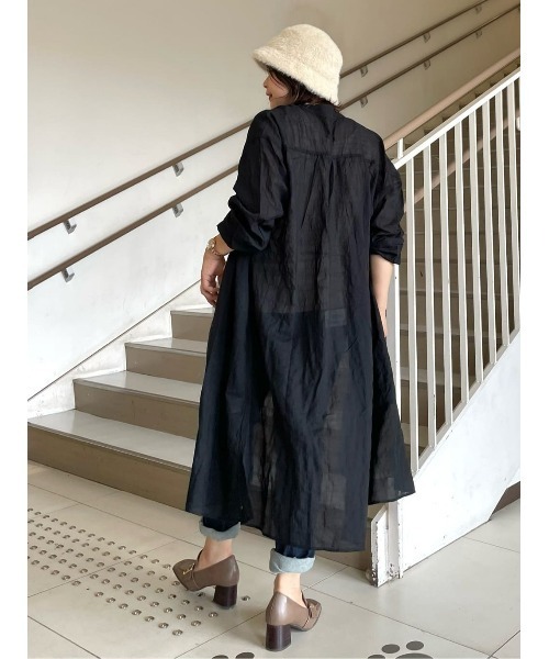 Right-on（ライトオン）の「【HONEYSUCKLE ROSE】シャギーベルハット（ハット・レディース・ブラック/ベージュ・ONE SIZE）」の7枚目の写真