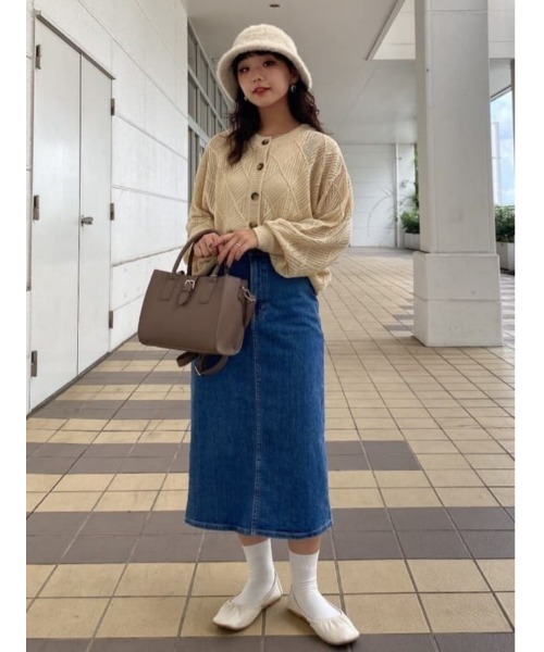 Right-on（ライトオン）の「【HONEYSUCKLE ROSE】シャギーベルハット（ハット・レディース・ブラック/ベージュ・ONE SIZE）」の5枚目の写真