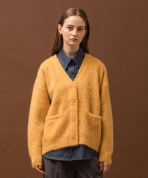 ALLUMER | シャギーモヘアVネックカーディガン(カーディガン/ボレロ)