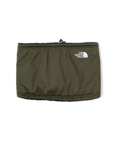 THE NORTH FACE（ザノースフェイス）の「THE NORTH FACE / Reversible Neck Gaiter（ネックウォーマー/スヌード・レディース・オリーブ/ブラック・ONE SIZE）」の2枚目の写真