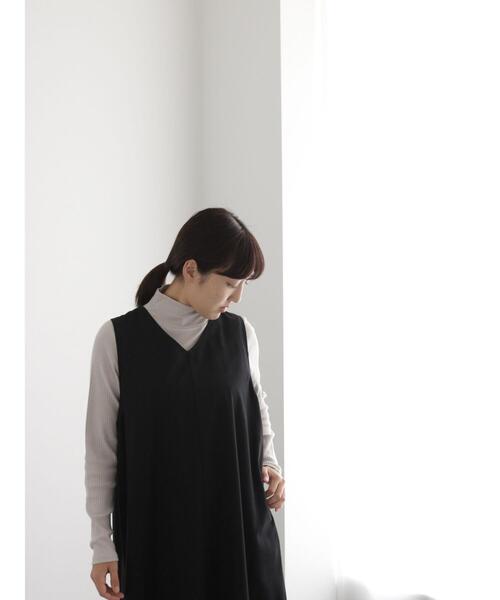 sm2rhythm(サマンサモスモスリズム)の「リブハイネックプルオーバー(Tシャツ/カットソー・レディース・グレー/グリーン/ブルー・F)」の15枚目の写真