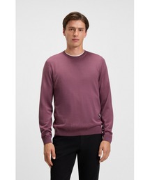 HUGO BOSS｜ヒューゴボス（メンズ）のニット/セーター（パープル/紫色