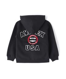 AVIREX（アヴィレックス）の「【KIDS】VARSITY SWEAT PARKA/バーシティスウェットパーカー（パーカー）」