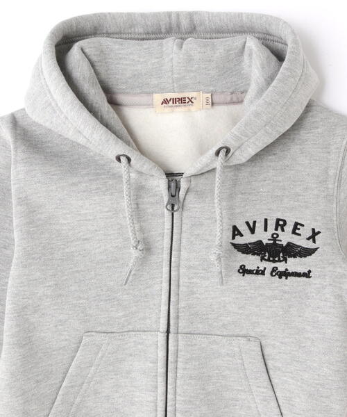 AVIREX（アヴィレックス）の「【KIDS】VARSITY SWEAT PARKA/バーシティスウェットパーカー（パーカー・キッズ・ブラック/オレンジ/その他17・100/140/120）」の12枚目の写真