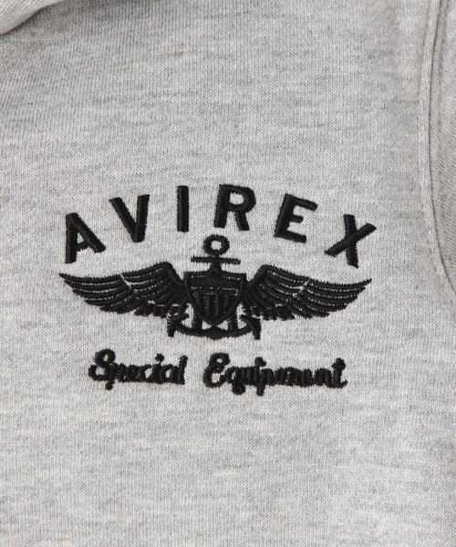 AVIREX（アヴィレックス）の「【KIDS】VARSITY SWEAT PARKA/バーシティスウェットパーカー（パーカー・キッズ・ブラック/オレンジ/その他17・100/140/120）」の13枚目の写真
