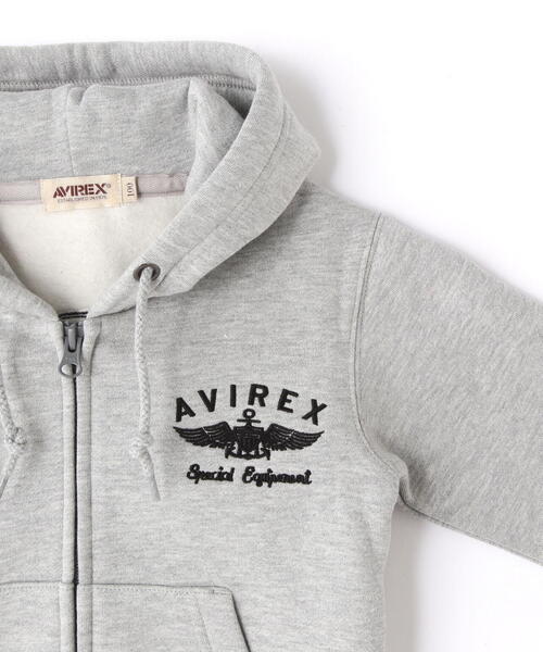 AVIREX（アヴィレックス）の「【KIDS】VARSITY SWEAT PARKA/バーシティスウェットパーカー（パーカー・キッズ・ブラック/オレンジ/その他17・100/140/120）」の14枚目の写真