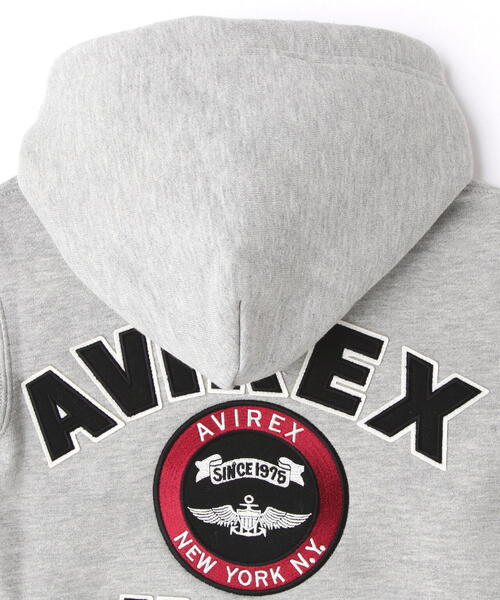 AVIREX（アヴィレックス）の「【KIDS】VARSITY SWEAT PARKA/バーシティスウェットパーカー（パーカー・キッズ・ブラック/オレンジ/その他17・100/140/120）」の18枚目の写真