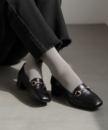 FAVO FAVO/ファヴォファヴォ 3.5cmヒール レインビットスリッポン