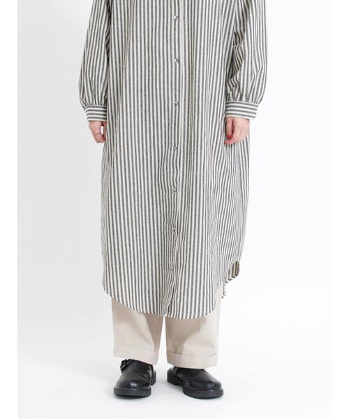 Samansa Mos2（サマンサ モスモス）の「裾折り返しパンツ（その他パンツ・レディース・カーキ/ベージュ/ブラック・F）」の5枚目の写真