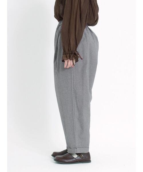 Samansa Mos2（サマンサ モスモス）の「裾折り返しパンツ（その他パンツ・レディース・カーキ/ベージュ/ブラック・F）」の14枚目の写真