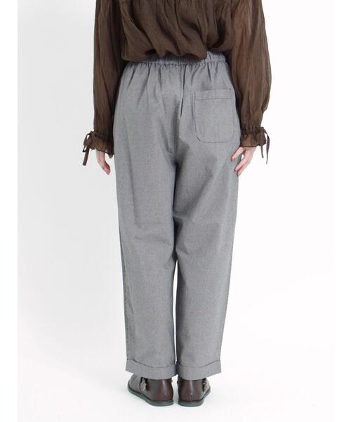 Samansa Mos2（サマンサ モスモス）の「裾折り返しパンツ（その他パンツ・レディース・カーキ/ベージュ/ブラック・F）」の13枚目の写真