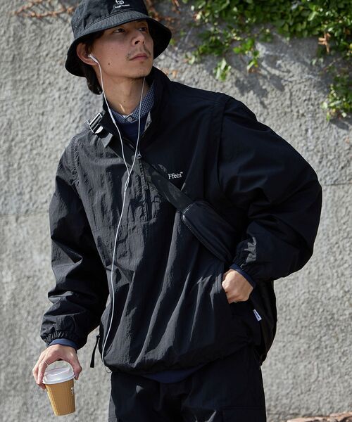 FFEIN（フェイン）の「【FFEIN(フェイン)】2WAY ハーフジップ