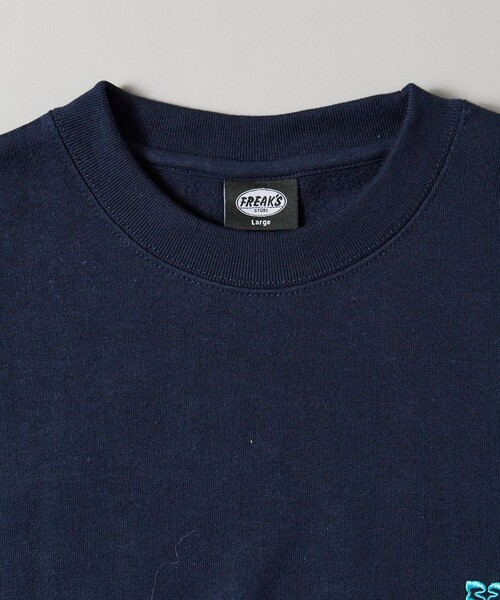 FREAK'S STORE(フリークスストア)の「限定展開 ビッグシルエット バックプリント クルーネックスウェット/CITY DONUTS(スウェット・メンズ・グレー/チャコールグレー/ネイビー/ホワイト・SMALL/MEDIUM/LARGE)」の6枚目の写真