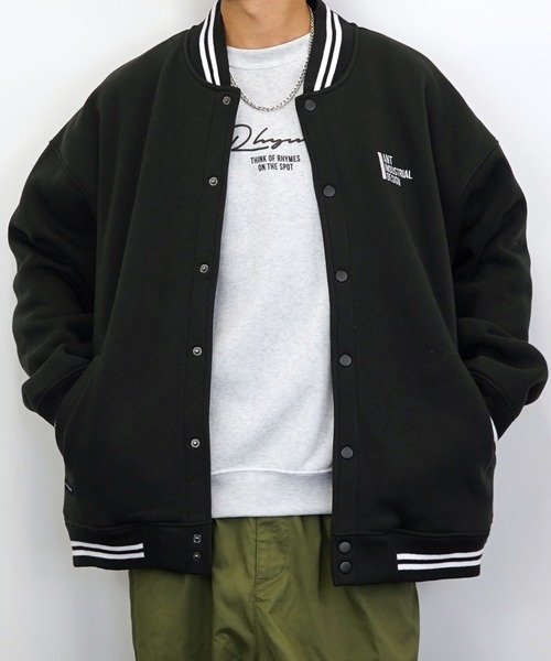 Burner(バーナー)の「【GROOVY STORE】バックプリント裏起毛スウェットクルー(スウェット・メンズ・ブラック/ホワイト/ブルー/バーガンディー/ブラック系その他2/ネイビー/杢グレー/ライトブラック・L/LL/M/3L/4L)」の12枚目の写真