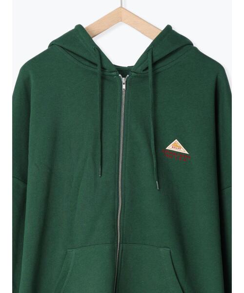 Samansa Mos2（サマンサ モスモス）の「【KELTYXSamansaMos2】裏毛サイドスリットパーカー（Tシャツ/カットソー・レディース・グリーン/ブラック/ブラウン/グレー・F）」の22枚目の写真