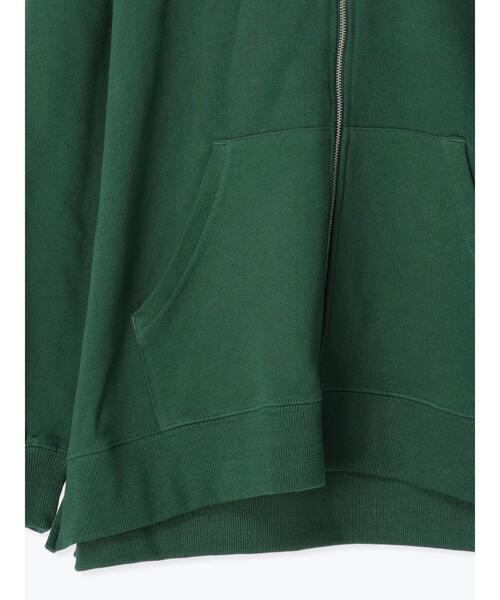 Samansa Mos2（サマンサ モスモス）の「【KELTYXSamansaMos2】裏毛サイドスリットパーカー（Tシャツ/カットソー・レディース・グリーン/ブラック/ブラウン/グレー・F）」の20枚目の写真