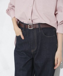 ベルト 本革25mm幅 スクエアバックル