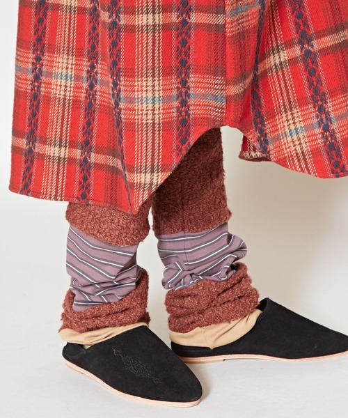 チャイハネ（チャイハネ）の「【チャイハネ】ボーディレギンス（レギンス/スパッツ・レディース・ターコイズブルー/ベージュ/グレー・FREE）」の12枚目の写真