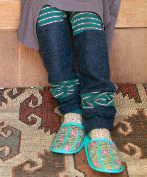 チャイハネ（チャイハネ）の「【チャイハネ】ボーディレギンス（レギンス/スパッツ・レディース・ターコイズブルー/ベージュ/グレー・FREE）」の4枚目の写真