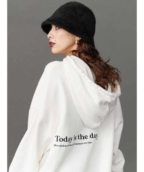 EVRIS（エヴリス）の「フェイクファーバケットハット（ハット・レディース・ブラック/ホワイト・FREE）」の3枚目の写真