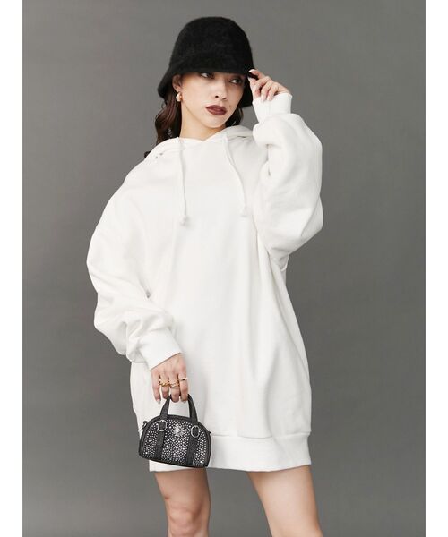 EVRIS（エヴリス）の「フェイクファーバケットハット（ハット・レディース・ブラック/ホワイト・FREE）」の4枚目の写真