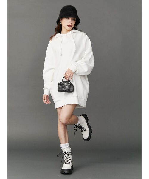 EVRIS（エヴリス）の「フェイクファーバケットハット（ハット・レディース・ブラック/ホワイト・FREE）」の7枚目の写真