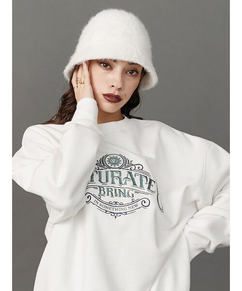 EVRIS（エヴリス）の「フェイクファーバケットハット（ハット・レディース・ブラック/ホワイト・FREE）」の9枚目の写真