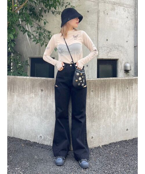 EVRIS（エヴリス）の「フェイクファーバケットハット（ハット・レディース・ブラック/ホワイト・FREE）」の17枚目の写真