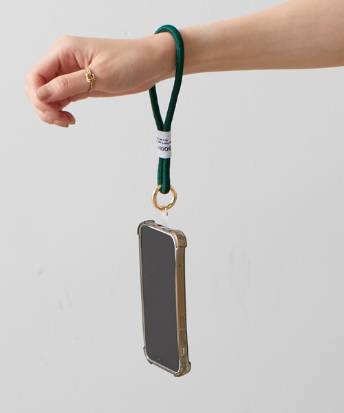 BIRTHDAY BAR（バースデイバー）の「ANTISHOCK 静電気軽減 スマホストラップ（スマホグッズ・レディース・グリーン/ベージュ/イエロー/アイボリー/ネイビー/パープル/ブラックミックス/ピンク/ブルー/ブラック・0/フリー）」の11枚目の写真