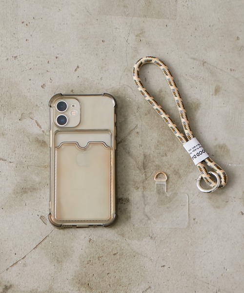 BIRTHDAY BAR（バースデイバー）の「ANTISHOCK 静電気軽減 スマホストラップ（スマホグッズ・レディース・グリーン/ベージュ/イエロー/アイボリー/ネイビー/パープル/ブラックミックス/ピンク/ブルー/ブラック・0/フリー）」の15枚目の写真