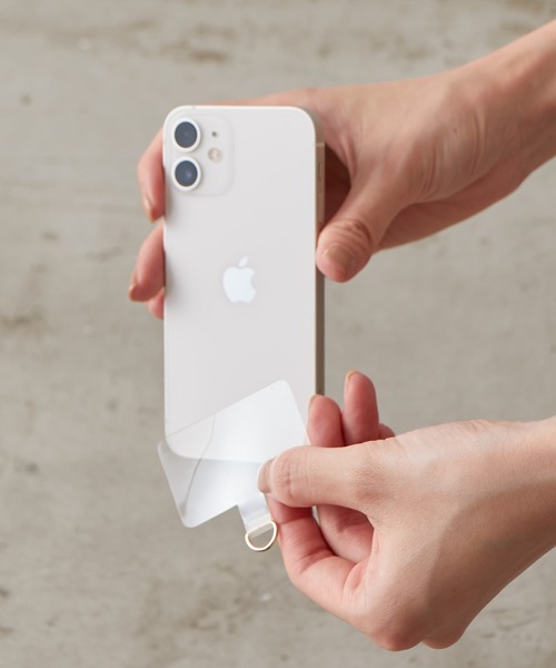 BIRTHDAY BAR（バースデイバー）の「ANTISHOCK 静電気軽減 スマホストラップ（スマホグッズ・レディース・グリーン/ベージュ/イエロー/アイボリー/ネイビー/パープル/ブラックミックス/ピンク/ブルー/ブラック・0/フリー）」の18枚目の写真