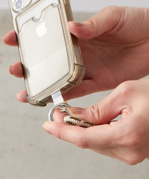 BIRTHDAY BAR（バースデイバー）の「ANTISHOCK 静電気軽減 スマホストラップ（スマホグッズ・レディース・グリーン/ベージュ/イエロー/アイボリー/ネイビー/パープル/ブラックミックス/ピンク/ブルー/ブラック・0/フリー）」の21枚目の写真