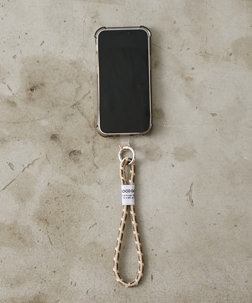 BIRTHDAY BAR（バースデイバー）の「ANTISHOCK 静電気軽減 スマホストラップ（スマホグッズ・レディース・グリーン/ベージュ/イエロー/アイボリー/ネイビー/パープル/ブラックミックス/ピンク/ブルー/ブラック・0/フリー）」の16枚目の写真