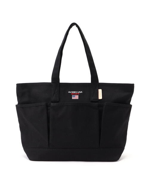 AVIREX（アヴィレックス）の「BERSA 3 / バーサ 3 / AVIREX / アヴィレックス（トートバッグ・レディース・ホワイト系2/ブラウン/ブラック・F）」の9枚目の写真