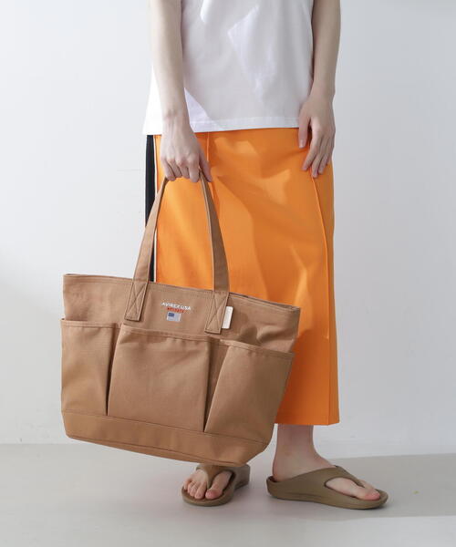 AVIREX（アヴィレックス）の「BERSA 3 / バーサ 3 / AVIREX / アヴィレックス（トートバッグ・レディース・ホワイト系2/ブラウン/ブラック・F）」の21枚目の写真