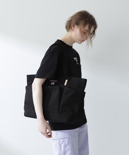 AVIREX（アヴィレックス）の「BERSA 3 / バーサ 3 / AVIREX / アヴィレックス（トートバッグ・レディース・ホワイト系2/ブラウン/ブラック・F）」の5枚目の写真