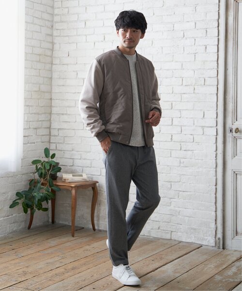 ikka（イッカ）の「sorona(R)コンビ中綿ブルゾン（ブルゾン・メンズ・ベージュ/ネイビー・XL/L/M/S）」の5枚目の写真