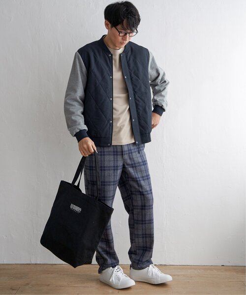 ikka（イッカ）の「sorona(R)コンビ中綿ブルゾン（ブルゾン・メンズ・ベージュ/ネイビー・XL/L/M/S）」の10枚目の写真
