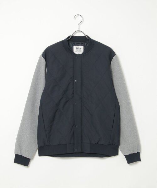 ikka（イッカ）の「sorona(R)コンビ中綿ブルゾン（ブルゾン・メンズ・ベージュ/ネイビー・XL/L/M/S）」の12枚目の写真