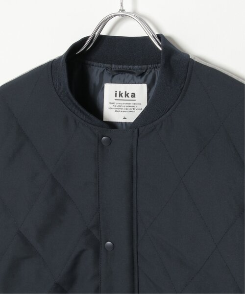 ikka（イッカ）の「sorona(R)コンビ中綿ブルゾン（ブルゾン・メンズ・ベージュ/ネイビー・XL/L/M/S）」の14枚目の写真