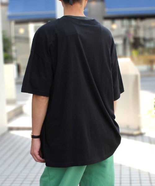 THE NORTH FACE(ザノースフェイス)の「【THE NORTH FACE】ノースフェイス M S/S BOX NSE DROP SHOULDER TEE ワンポイント Tシャツ NF0A811X(Tシャツ/カットソー・メンズ・ブラック/ホワイト・XL/S/M/L)」の5枚目の写真