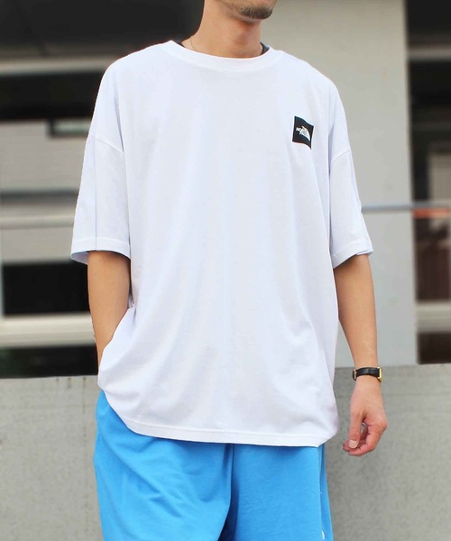 THE NORTH FACE(ザノースフェイス)の「【THE NORTH FACE】ノースフェイス M S/S BOX NSE DROP SHOULDER TEE ワンポイント Tシャツ NF0A811X(Tシャツ/カットソー・メンズ・ブラック/ホワイト・XL/S/M/L)」の7枚目の写真