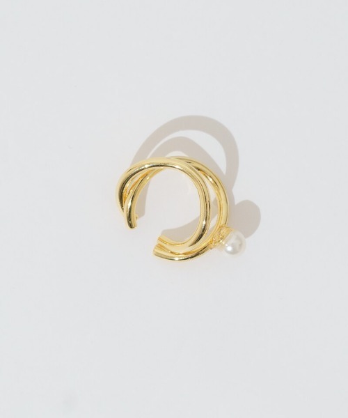 flower（フラワー）の「ニュアンスパールイヤーカフ（イヤーカフ・レディース・ゴールド/シルバー・FREE）」の6枚目の写真