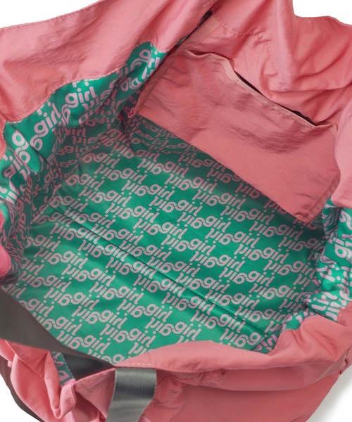 ELLEgirl（エルガール）の「畳めるビックトートバッグ【ELLEgirl/エル ガール】（トートバッグ・レディース・オレンジ/ピンク/ブルー・FREE）」の11枚目の写真