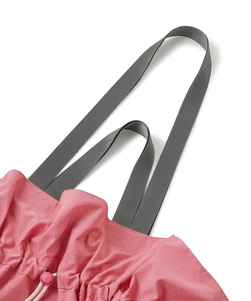 ELLEgirl（エルガール）の「畳めるビックトートバッグ【ELLEgirl/エル ガール】（トートバッグ・レディース・オレンジ/ピンク/ブルー・FREE）」の10枚目の写真