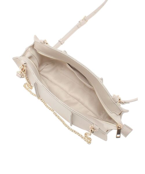 RESEXXY（リゼクシー）の「ピンタックデザインハンドバッグ（ハンドバッグ・レディース・ベージュ/ブラック・FREE）」の11枚目の写真